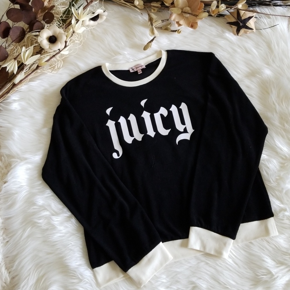 Juicy Couture Terry Cloth Logo Pullover